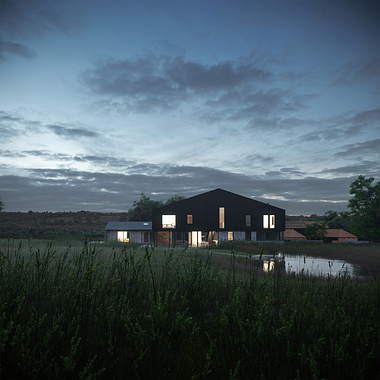 House in Suffolk - Meadow Dusk