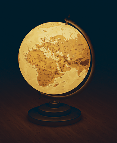 CGI light globe