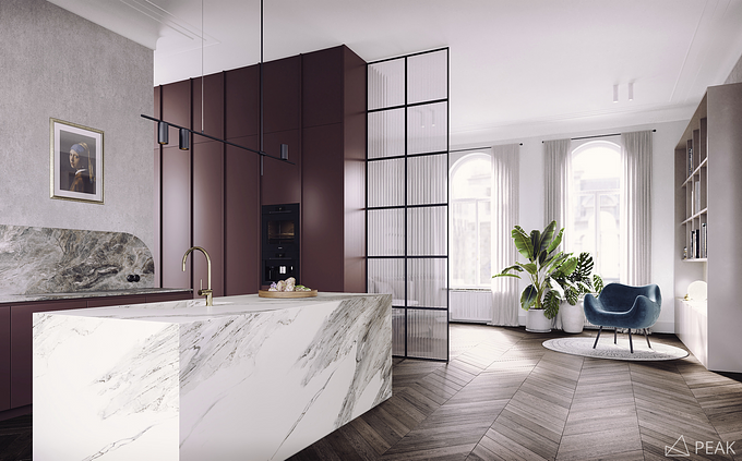 Elegant living space, Paris
Interior design: DEMBOWSKA studio architektury & JAG studio architektury
2020