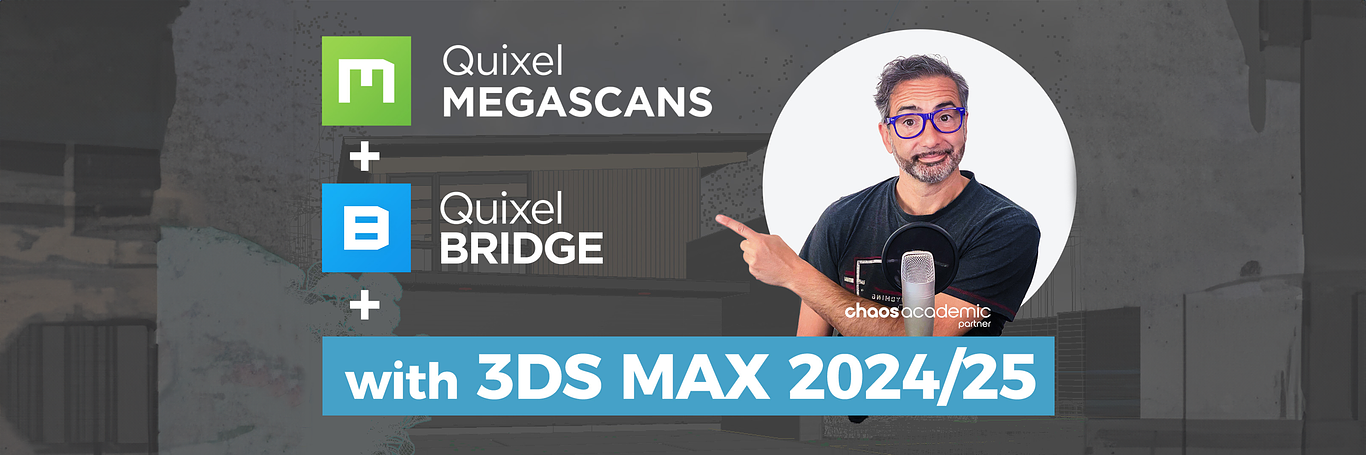 Megascans 3ds Max 2024 | My SOLUTION