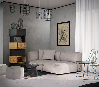 Interior render with Unreal Engine 4