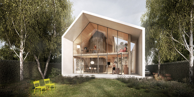 Studio Komma - http://www.studiokomma.nl
Visual for a dwelling design competition in Maastricht (NL)