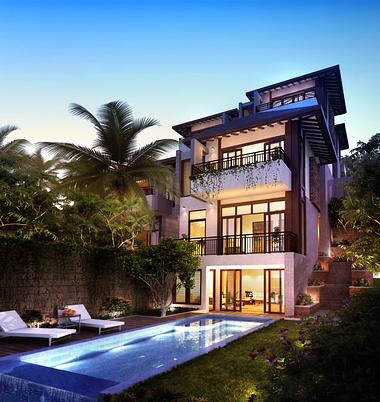 Shanshui Villa Hotel Conceptual Design