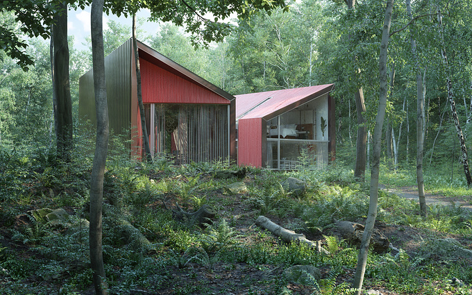 Another shot from our "Forest Houses" series. 