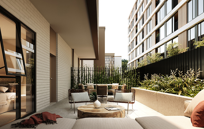 Risland Albany is a large-scale apartment development in Auckland’s North Shore, situated in close proximity to Westfield Albany. We created a large render set to showcase the project and its many unit types.