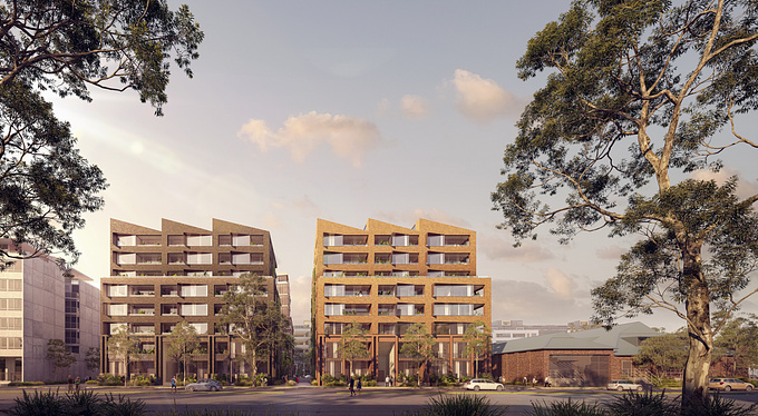 Competition images for a multi-residential building in Sydney, Australia. 2019
Architect : Andrew Burns Architecture