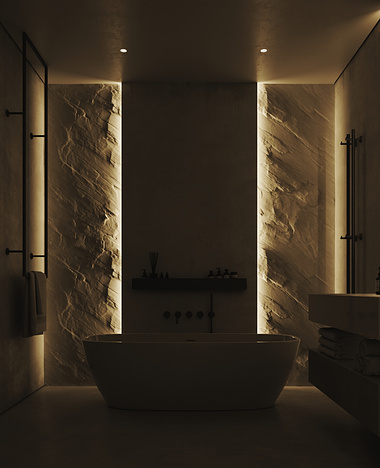LIGHT BATHROOM DESIGN