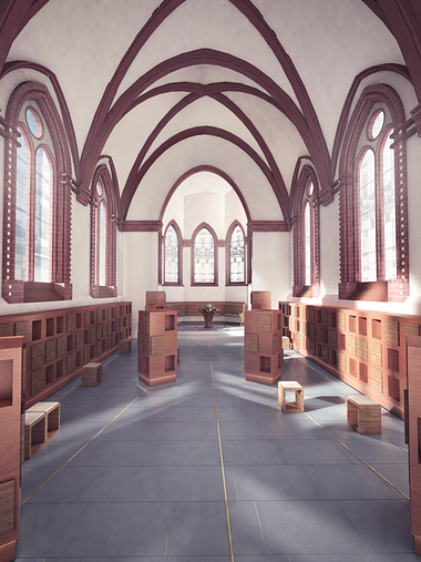 Columbarium Evangelistic Church/ Germany