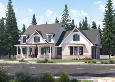 Residence house visualization
