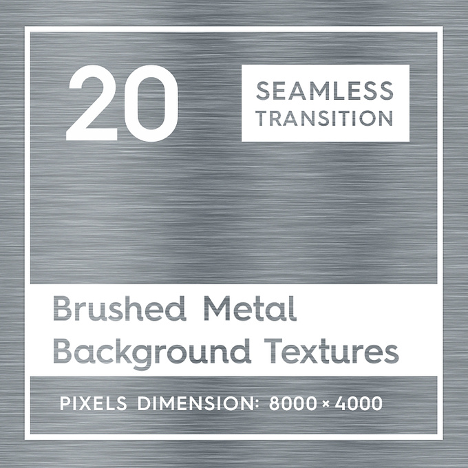 Brushed metal textures