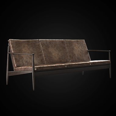 Danish sofa 3D model