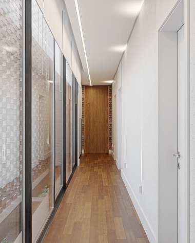 Hallway with closet RA | Mar 2021