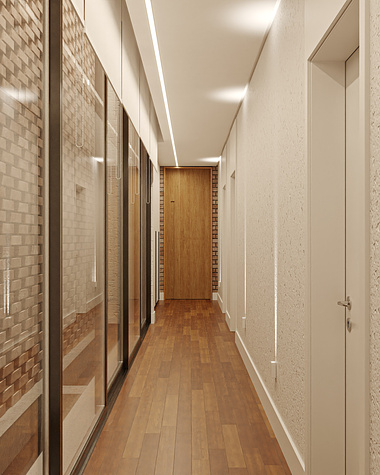 Hallway with closet RA | Mar 2021