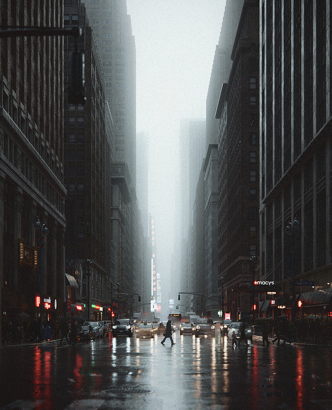Personal project that's done to improve my skills. Environment is full CG. It's a real street in New York. 

Instagram: https://www.instagram.com/inster.studio/
Behance: https://www.behance.net/kchernyj201680