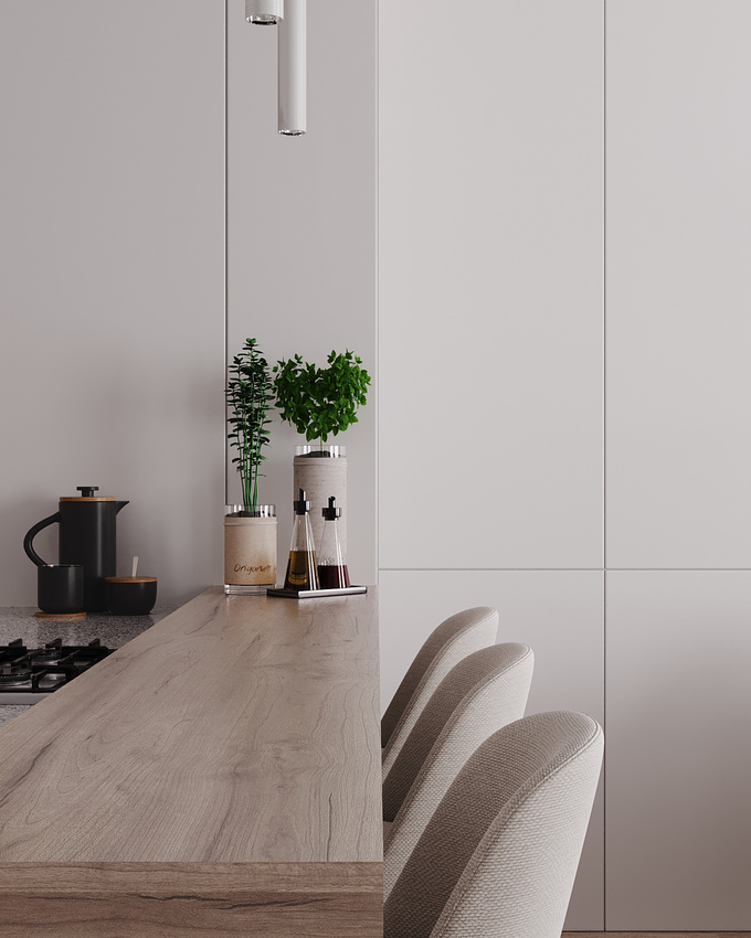 This image captures the essence of simplicity and sophistication in interior design. Soft white tones and the warm beauty of wood come together harmoniously to create a welcoming, minimalist space.

My adaptation of the scene available in the Oficina 3D Academy course with @anderalencar

3DS MAX | CORONA RENDERER

#architecture #interiordesign #3dsmax #coronarenderer #renderoftheday #archviz #minimalism