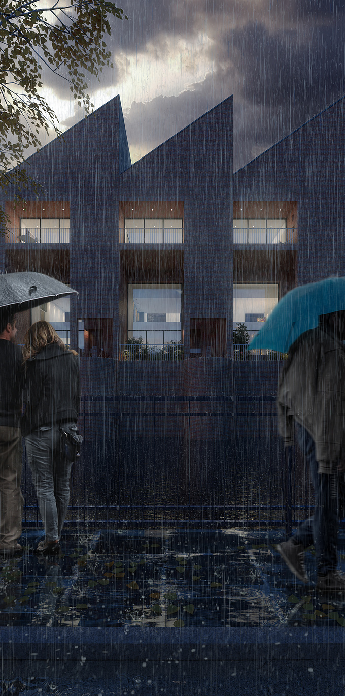  - http://
3ds max + VRay + Photoshop.
Rainy blue hour.