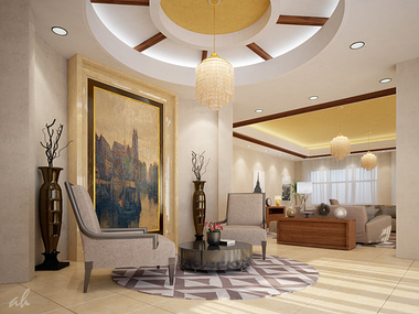 Private Residence Lobby Visualisation