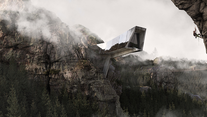 Personal interpretation of Timmelsjoch Museum by Werner Tscholl 
Inspired by Plomp
