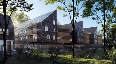 Collective housing, Horbourg (France)