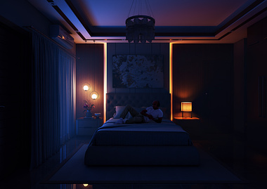 Master Bedroom Design I 3D Visualization