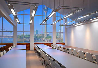 Conference room lighting design