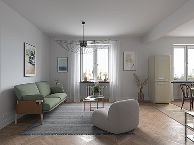Scandinavian Apartment • 002