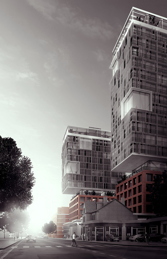 3A Studio Final
Social Housing Project in Toronto, ON.
