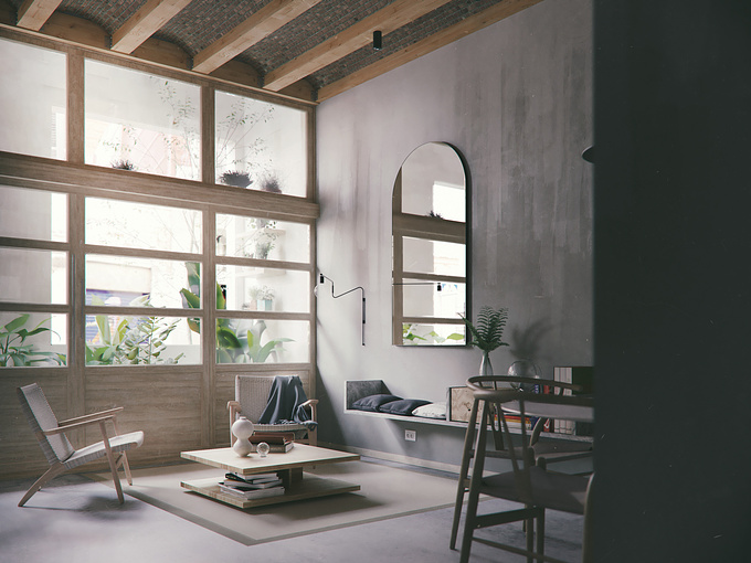 A proposal for a refurbishment of a flat in BCN.