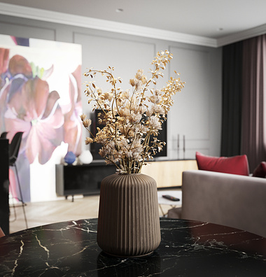 3d visualization was made according to the reference design studio YODEZEEN