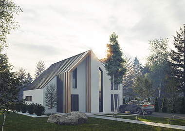 ArtWork-Exterior|House|Render|Norway