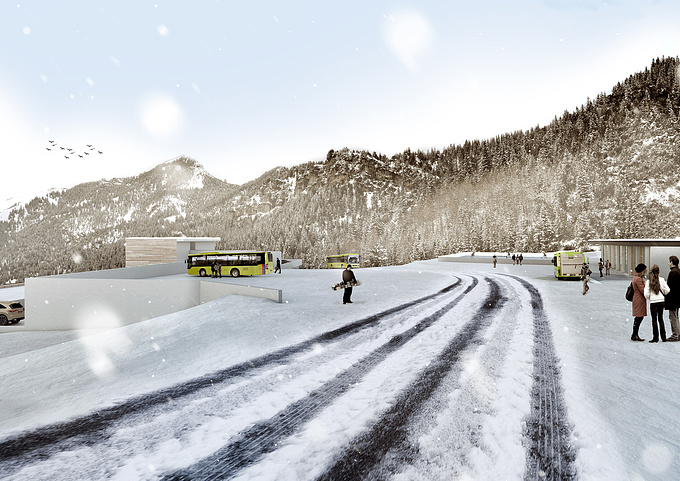  - http://
Project: Icefield
Architect - www.pitbau.li

Cinema4d - Vray - Photoshop

Photoshop Breakdown
