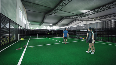 Charleston, West Virginia Architecture and Design Studio: Elevate Your Sports Center with Stunning 3D Rendering Services
