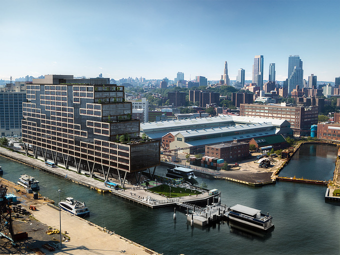 - Category: Commercial
- Year: 2020
- Location: Brooklyn Navy Yard, New York
- Client: Boston Properties
- Description: One of the largest NYC ground-up developments to be built outside of Manhattan in decades. Innovative and collaborative work spaces, state-of-the-art amenities and breathtaking panoramic views.