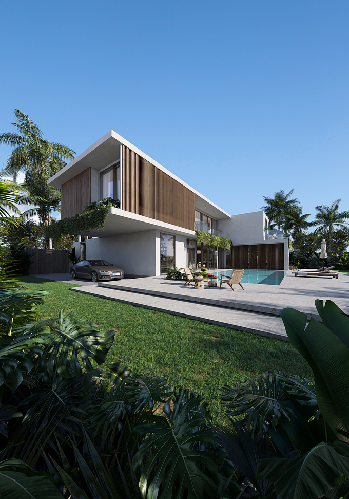 "Peaceful Home" Villa embodies the spirit of wabi-sabi, highlighting the beauty in imperfection and simplicity. Natural materials, serene colors, and minimalist design invite tranquility and connection with nature, offering a harmonious retreat.