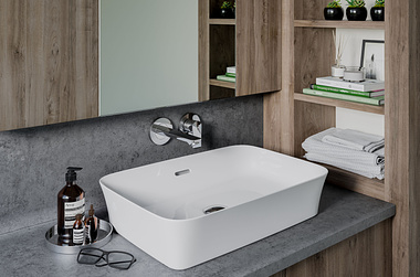 Ideal Standard sink and tap lifestyle visualisation 