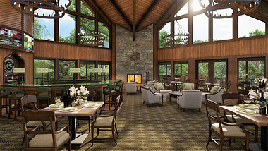 Grandfather Golf and Country Club Dining Room