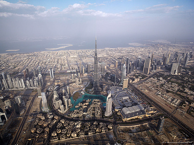 Dubai down town towers