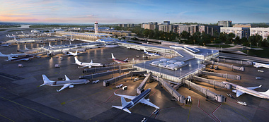 DCA Airport - New extention