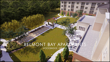Architectural Visualization for BELMONT BAY APARTMENTS