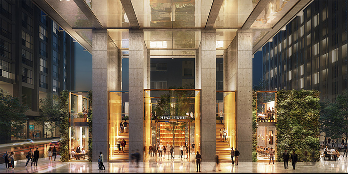 - Category: Mixed-use / Apartments and Commerce
- Year: 2018
- Location: México City, México
- Client: Skidmore, Owings & Merrill LLP (SOM)
- Description: Master plan of the project that will house shops, cultural spaces, offices and apartments. 