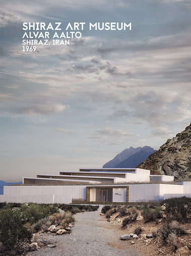 Shiraz Art Museum by Alvar Aalto
