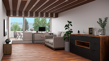 Maisonette-Wohnung mit Wendeltreppe+ 3D-Grundrisse