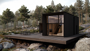 CGI for Modular Houses in Finland