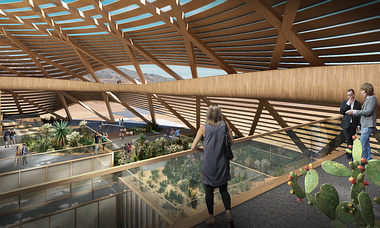 Hyperloop Desert Campus - International Architectural Competition