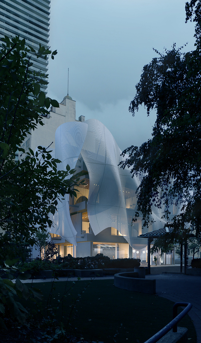 Work from Ryerson University Architectural Science Design Studio II. - Alvin Huang