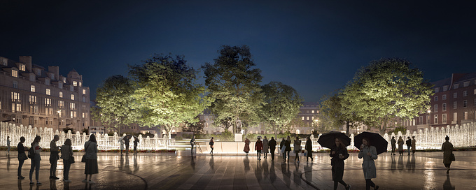 One of a whole suite of images for this planned underground medical and retail destination in Marylebone.