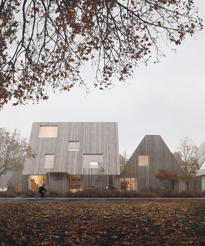 Aesthetica + Holscher Nordberg Architects: Oliefabriksvej

Artist: Antonello Gallo

Back on track in 2020 with a fresh shot for Holschernordberg in Kastrup, Denmark. Autumn and wood, we love this soft and calm combination!

We hope you enjoy it!

Web: https://www.aesthetica.studio/
Instagram: https://www.instagram.com/aesthetica_studio/
Facebook: https://www.facebook.com/aesthetica3D/