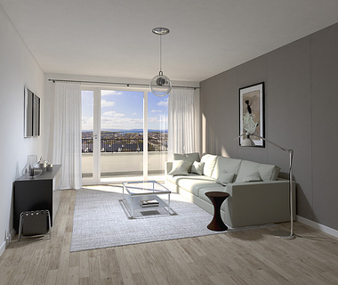 Penthouse Apartment  Bedroom
