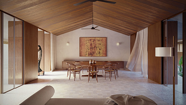 Suryasthal by Mazumdar Bravo Architects - Living Room