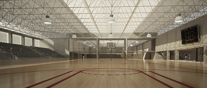 Loci - http://www.L0ci.net
Architectural competion for the rehabilitation of the sports facilities of Universidade do Porto. Project made by Dome http://domearchitecture.org/.